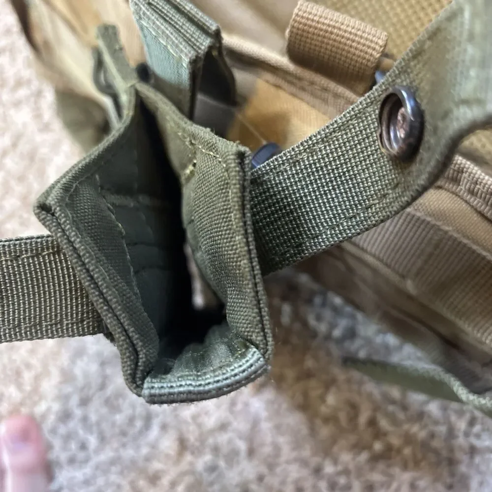 5.11 Tactical Padded MOLLE Battle Belt Holster Air soft Full Setup Medium Buckle